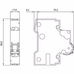 Siemens CIRCUIT BREAKER 6KA 1POL C10 - Additional view 6