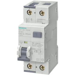 Siemens RCBO 1+N 2MW 10kA Type A 30mA B16