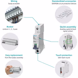 Siemens CIRCUIT BREAKER 6KA 1POL C13 - Additional view 8