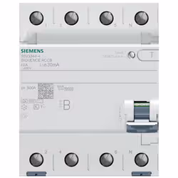 Siemens RCCB TYPE B 40/4 30MA 4MW - Additional view 2