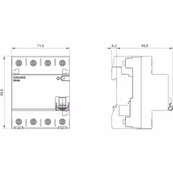 Siemens RCCB TYPE B 40/4 30MA 4MW - Additional view 6