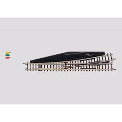 Märklin Electric Left Turnout, 15 yr(s), Black, Yellow