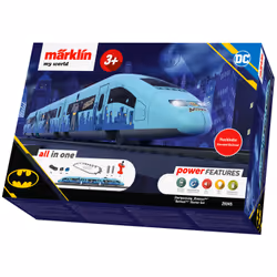 Märklin my world - "Batman" Starter Set, Railway & train model, Assembly kit, HO (1:87), "Batman" Starter Set, Any gender, Pl ...