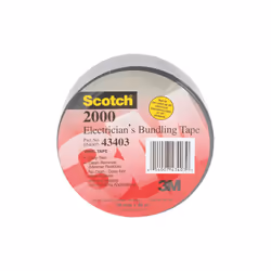 1 Pack - 3MÂ Scotch 2000 Electricians Duct Tape 50mm x 46m