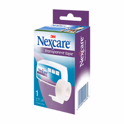 Nexcare 5 m x 25 mm Transparent Tape - Pack of 1