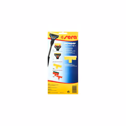 sera scraper - aquarium windscreen cleaner - a blade cleaner that helps to remove algae and other dirt particles from aquarium panes