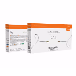 Inakustik 00310103 audio cable 3 m 3.5mm White