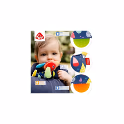 055283 Clutching Toy Dog with Teether
