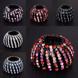Nest Horse Tail Head Clip Folder Hairpin Sweet Girl Ball Head Hair Accessories Clip Sweet Hair Claw - white