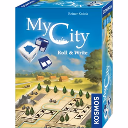 Kosmos My City Roll & Write, Board game, 30 min