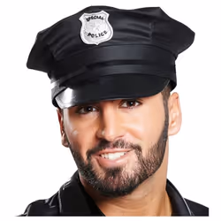 Max Bersinger 816-30-491, Fancy dress hat, Adult, Male, 3 yr(s), Police, Polyester