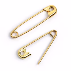 Prym Safety Pins Silver - per pack of 30