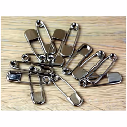 Prym Safety Pins  Silver - each