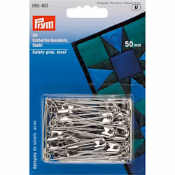 Prym 085463, Safety pin, Stainless steel, Steel, 50 pc(s)