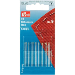 Prym Sharps Sewing Needles - per pack of 20