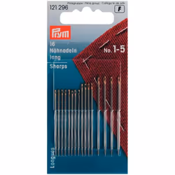 Prym Sharps Sewing Needles - per pack of 16