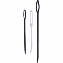 Prym Assorted Plastic Wool Needles, Grey, 10.9 x 4.9 x 0.02 cm