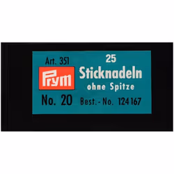 Prym Cross Stitch Tapestry Needles - per pack of 25