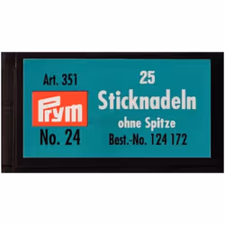 Prym Cross Stitch Tapestry Needles - per pack of 25