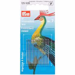Prym No. 7 Embroidery Needles