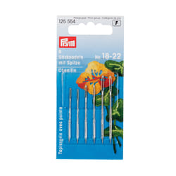Prym 125552 sewing needle 6 pc(s) Hand-sewing Stainless steel Chenille needle