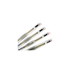 Single-Point Ergonomic Knitting Pins/Needles, synthetic material with hook tips, Multi-Colour, 5 mm, 35 cm Length, 1-Pair