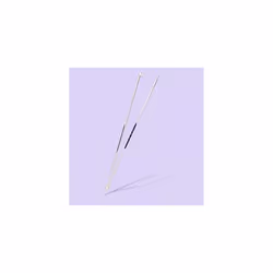 Single-Point Ergonomic Knitting Pins/Needles, synthetic material with hook tips, Multi-Colour, 5 mm, 35 cm Length, 1-Pair