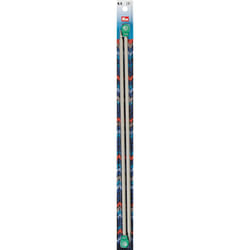 Prym 16 Single Point Aluminum  6.5mm Knitting Needles  Grey 2 Count