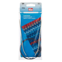 Prym Circular Knitting Needle  Aluminium  Grey  2.5 mm