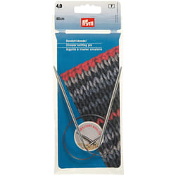 Prym 16"""" Circular Brass Knitting Needles  4mm