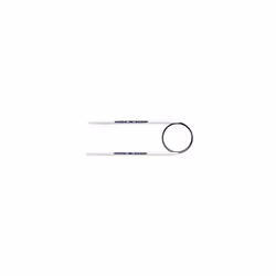 PRYM_215604-1 Circular Knitting Pins/Needles, Ergonomic Design, 4mm x 60cm Length, High-performance Synthetic Material, Multi-Colour, 17 x 3 x 1 cm