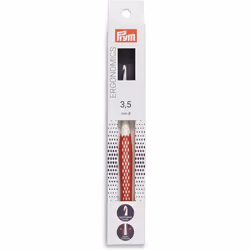 Prym Crochet Hook for Wool Plastic Ergonomics 3.5 mm 16 cm, Gray, One Size