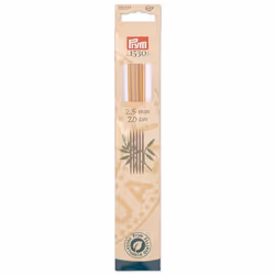 Prym 222211 knitting needle Double pointed knitting needle Natural