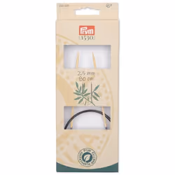 Prym 222503 knitting needle Circular knitting needle Black, Natural, Silver