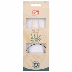 Prym 222513 knitting needle Circular knitting needle Black, Natural, Silver