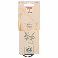 Prym 222523 knitting needle Circular knitting needle Black, Natural, Silver