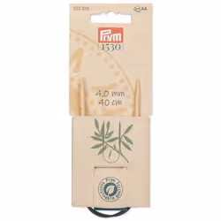 Prym 222526 knitting needle Circular knitting needle Black, Natural, Silver