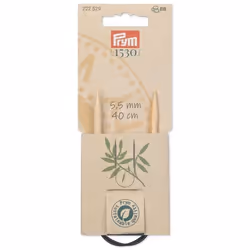 Prym 222529 knitting needle Circular knitting needle Black, Natural, Silver