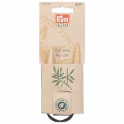 Prym 222533 knitting needle Circular knitting needle Black, Natural, Silver
