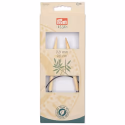 Prym 222551 knitting needle Circular knitting needle Black, Natural, Silver