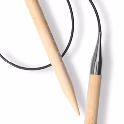 Prym 222554 knitting needle Circular knitting needle Black, Natural, Silver