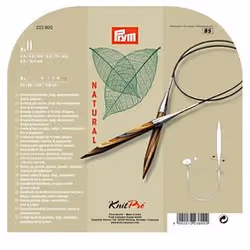 Prym Circular knitting needles set natural, 4.0-10.0mm