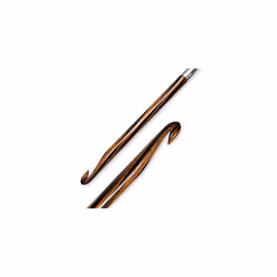 Prym PRYM_223810-1 3.5-8 mm Tunisi Crochet Hooks Set, Natural