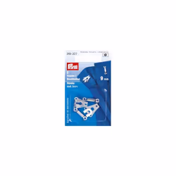 Prym Hook & Bar Fasteners Silver - per pack of 2