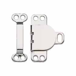 3 Sets x Silver Hook and Bars 9.5mm Fasteners Prym