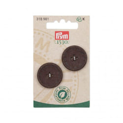 Prym Recycled Cotton Buttons - per pack of 2