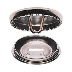 Prym Cover Buttons  Silver - per pack of 100