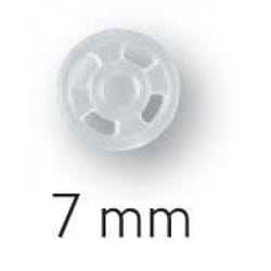 Prym Sew On Plastic Snap Fasteners  Transparent - per pack of 1000