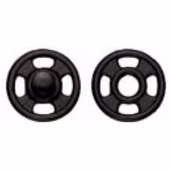 Prym Sew On Plastic Snap Fasteners  Black - per pack of 1000
