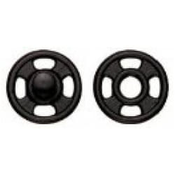 Prym Sew On Plastic Snap Fasteners  Black - per pack of 1000